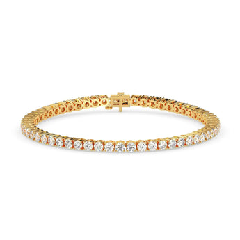 Buy Small Diamond Chain Bracelet | Ivana Jewels Best lab grown diamond jewellery brand