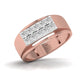 Radiant Boldness Men's Diamond Ring