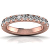 1 Carat Classic Round Cut Band Ring