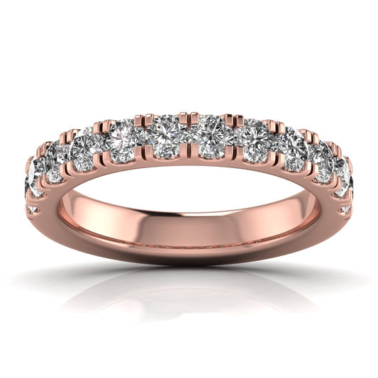 Channel Set Diamond Band Ring