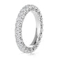 2.25 Carats Round Cut Eternity Ring