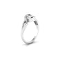 1.04 Carat Solitaire Round Cut Diamonds Halo Ring