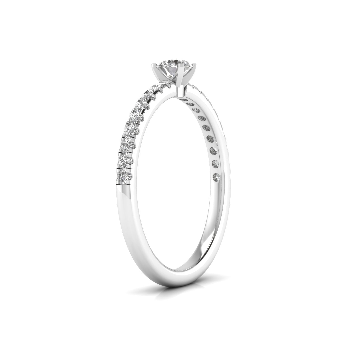 Resplendent Solitaire Ring