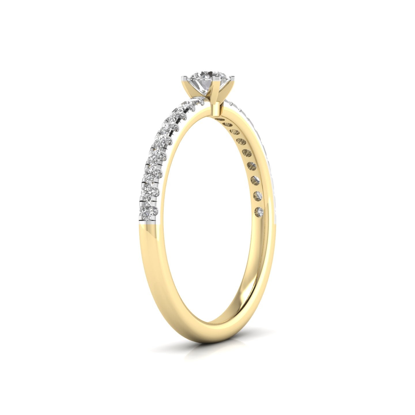 Resplendent Solitaire Ring