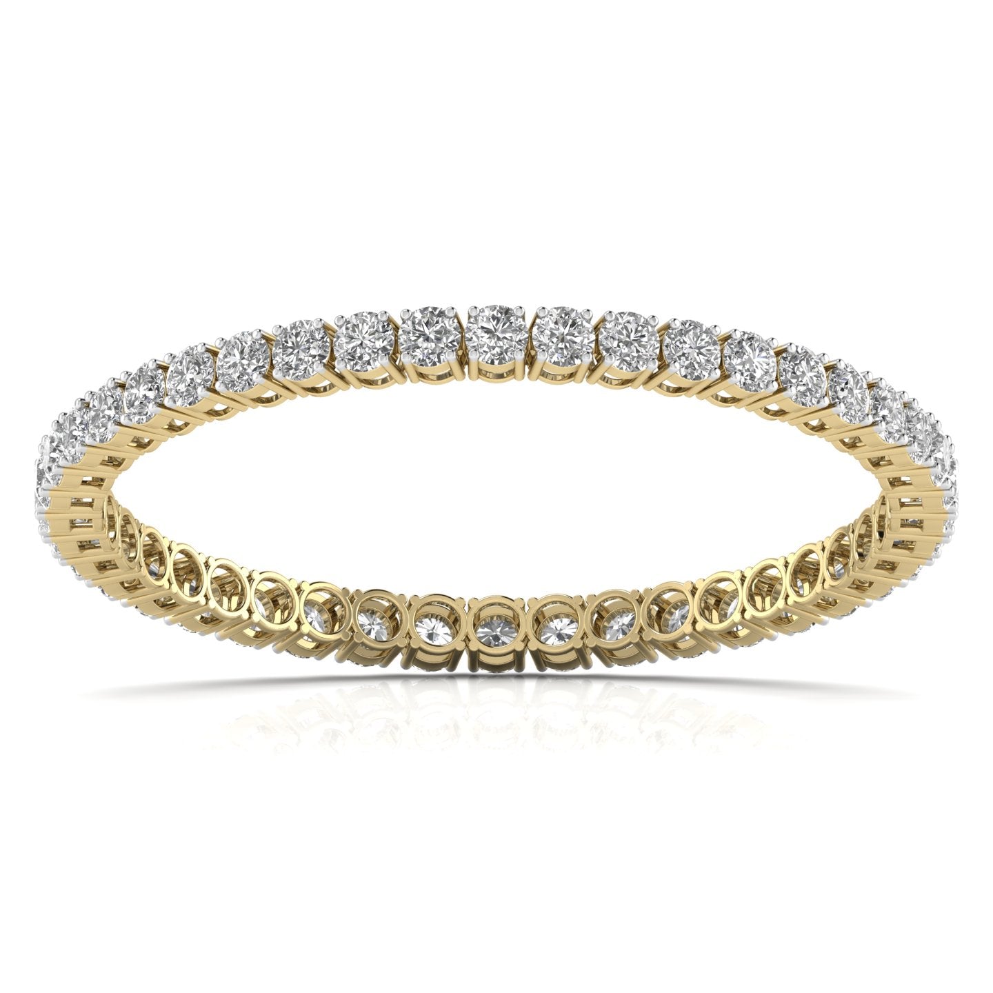 Sublime Solitaire Diamonds Bangle