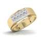 Radiant Boldness Men's Diamond Ring