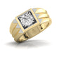 1 Carat Majestic Square Solitaire Ring