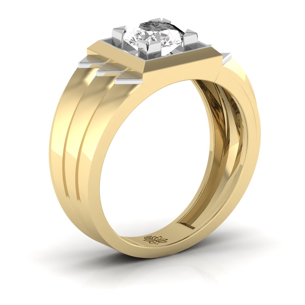 1 Carat Majestic Square Solitaire Ring