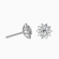 Cluster Setting Stud Flower Earring