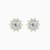 Cluster Setting Stud Flower Earring