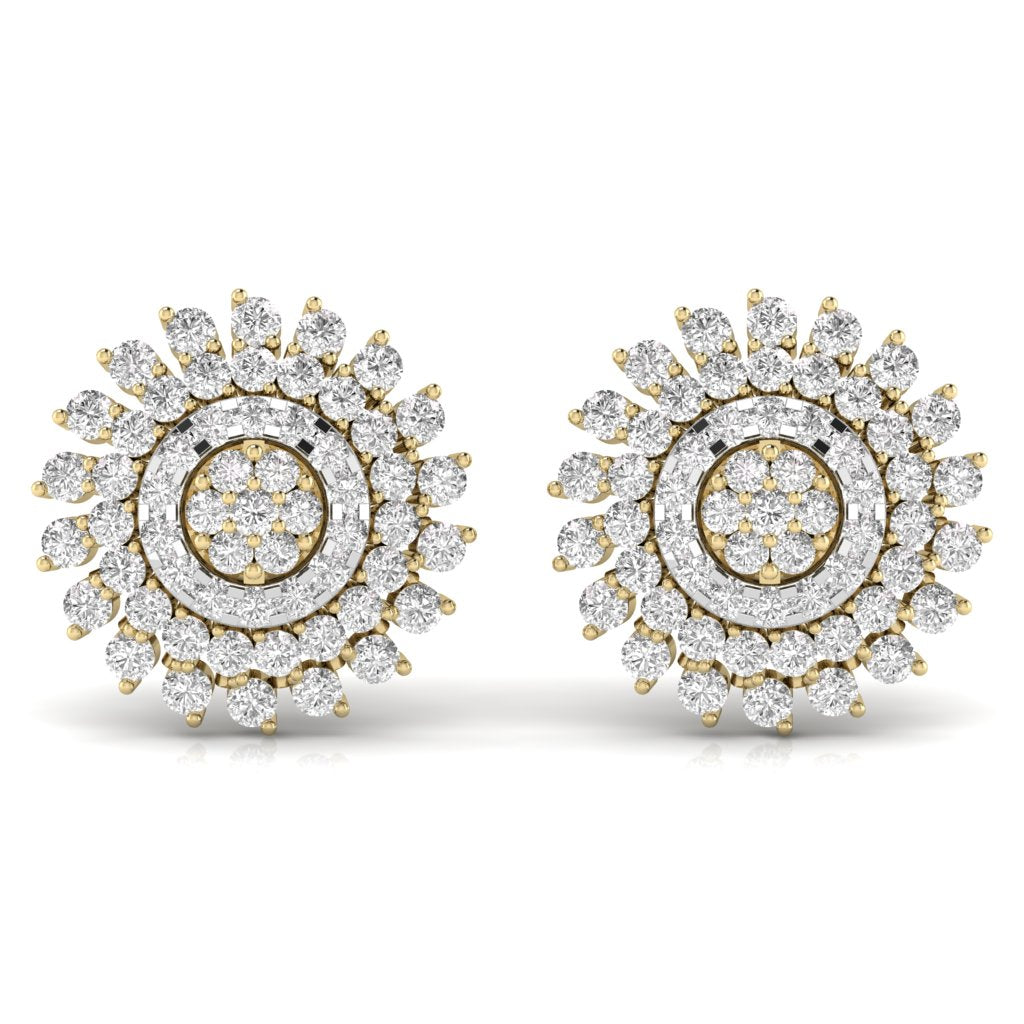 Round Diamonds Studs For Her