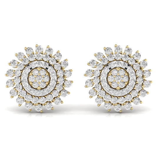 Round Diamonds Studs For Her