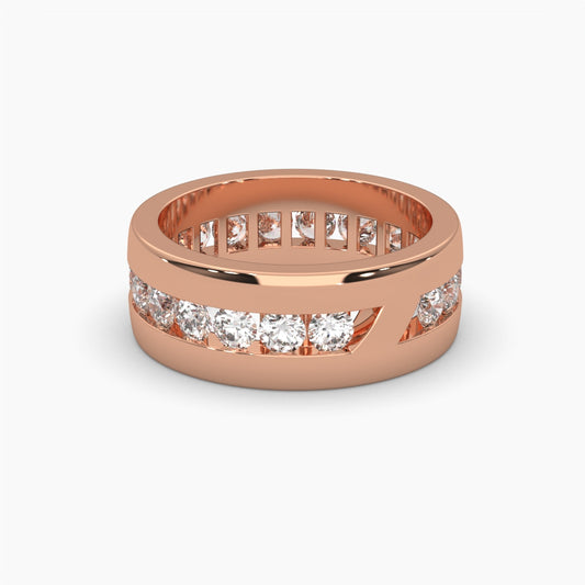 2 Carat Round Diamond Embrace Ring