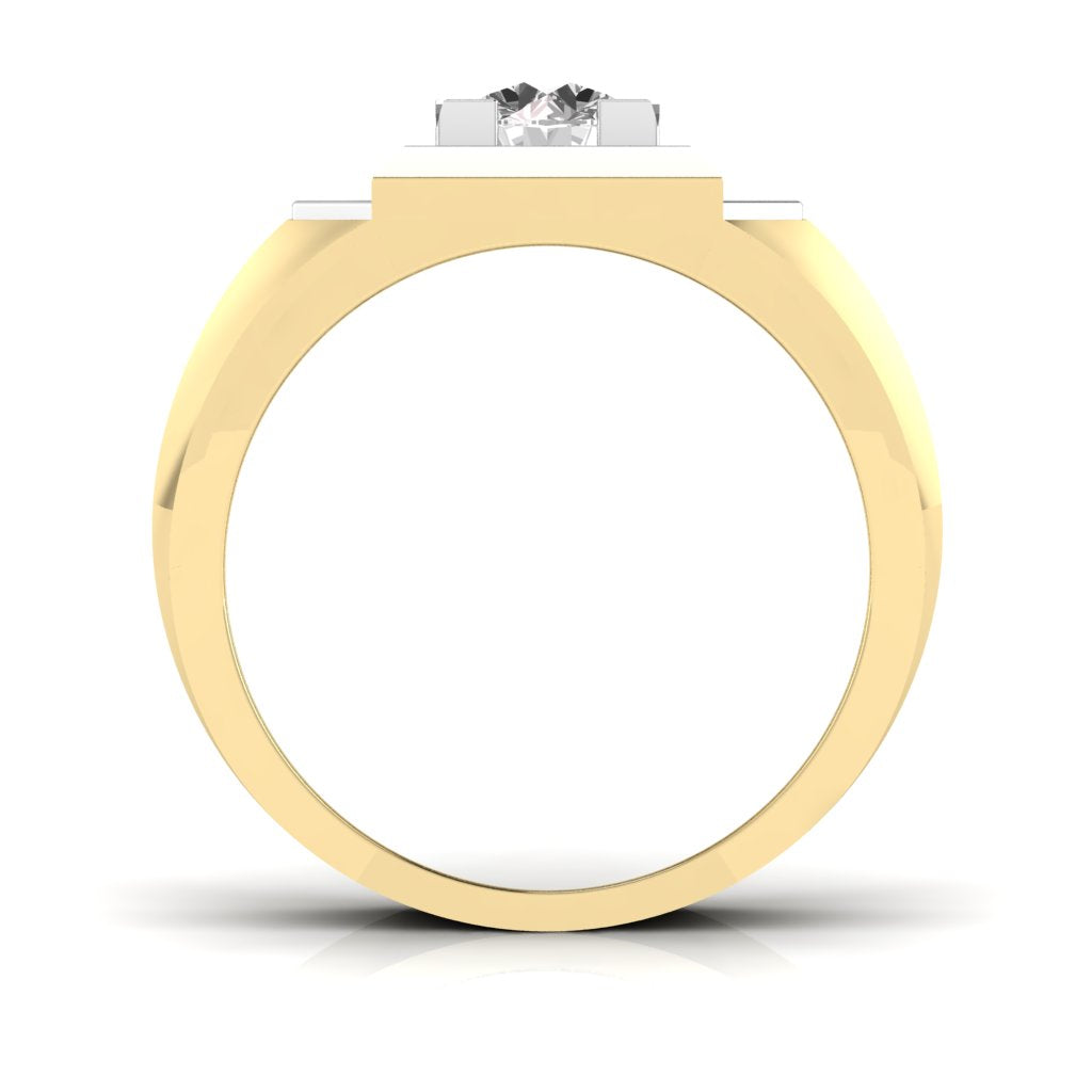 1 Carat Majestic Square Solitaire Ring