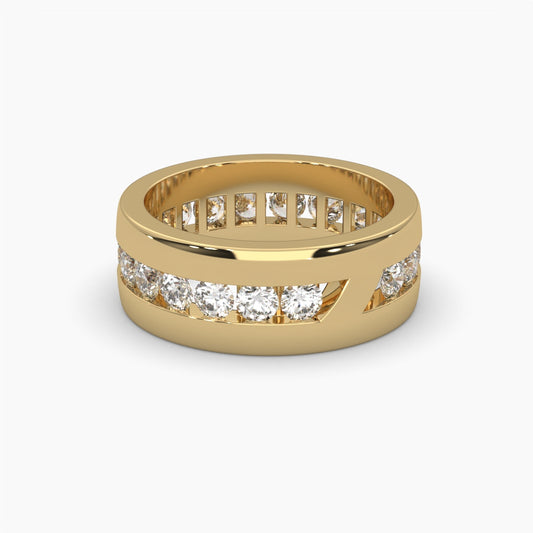 2 Carat Round Diamond Embrace Ring