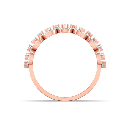 Baguette Diamond Eternity Ring with Modern Design