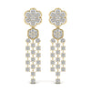 Round Cut Diamonds Dangler Earring