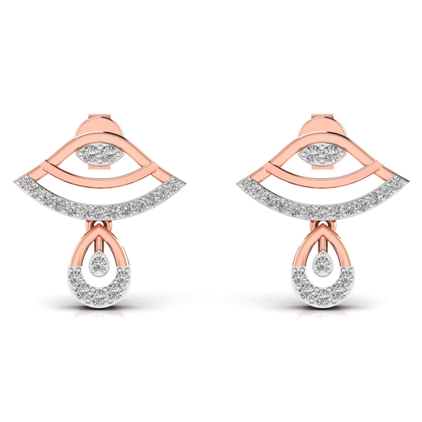 Eye Style Round Cut Women's Earring