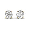 2.5 Carat Double Prong Round Shape Studs Earring