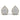 Round Cut Diamonds Leaf Shape Earrings