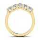 Stunning 1.1 Carat Trellis Style Band