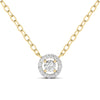 0.40 Pointer Centre Round Cut Diamond Pendant