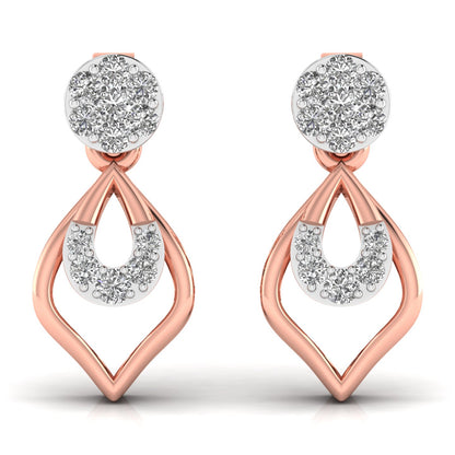 Blinging Lab Grown Diamond Earrings