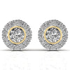 Round Cut Diamonds Studs Earring