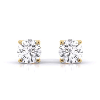 Buy Simple Diamond Stud Earring from Ivana Jewels Best lab grown diamond jewellery brand