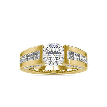 Buy Princess Cut Diamond Engagement Ring from Ivana Jewels Best lab grown diamond jewellery brand