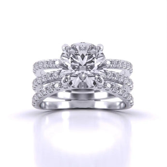 Buy Timeless Splendor Solitaire Diamond Cocktail Ring at Ivana Jewels Best lab grown diamond jewellery brand