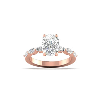 Buy Modern Oval Diamond Cocktail Ring at Ivana Jewels Best lab grown diamond jewellery brand
