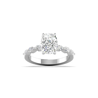 Buy Modern Oval Diamond Cocktail Ring at Ivana Jewels Best lab grown diamond jewellery brand
