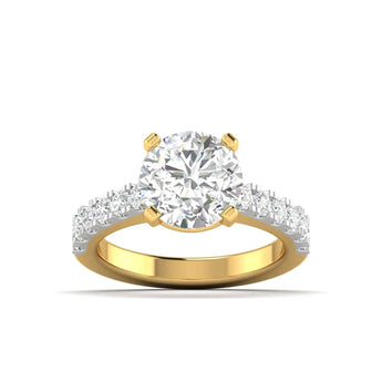 Buy 1 Carat Beautiful Diamond Engagement Ring from Ivana Jewels Best lab grown diamond jewellery brand