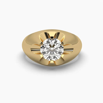 Buy Radiance Round Diamond Engagement Ring from Ivana Jewels Best lab grown diamond jewellery brand