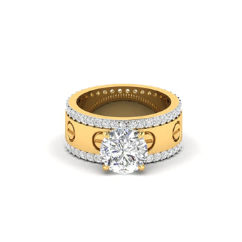 2.5 Carat Solitaire Ring By Ivana Jewels