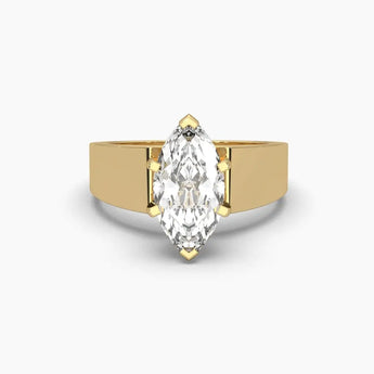 Buy Marquise Diamond Engagement Ring from Ivana Jewels Best lab grown diamond jewellery brand