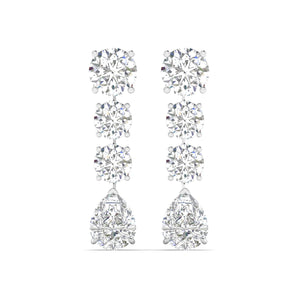 0.06 Ct Versatile Earrings