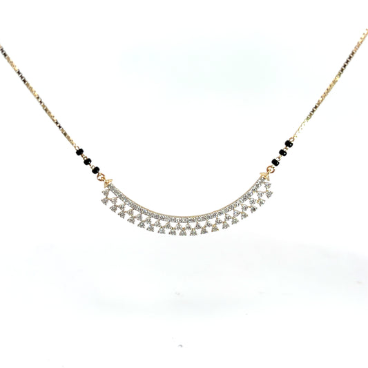 Round Cut Diamonds Minimalist Stylish Pendant