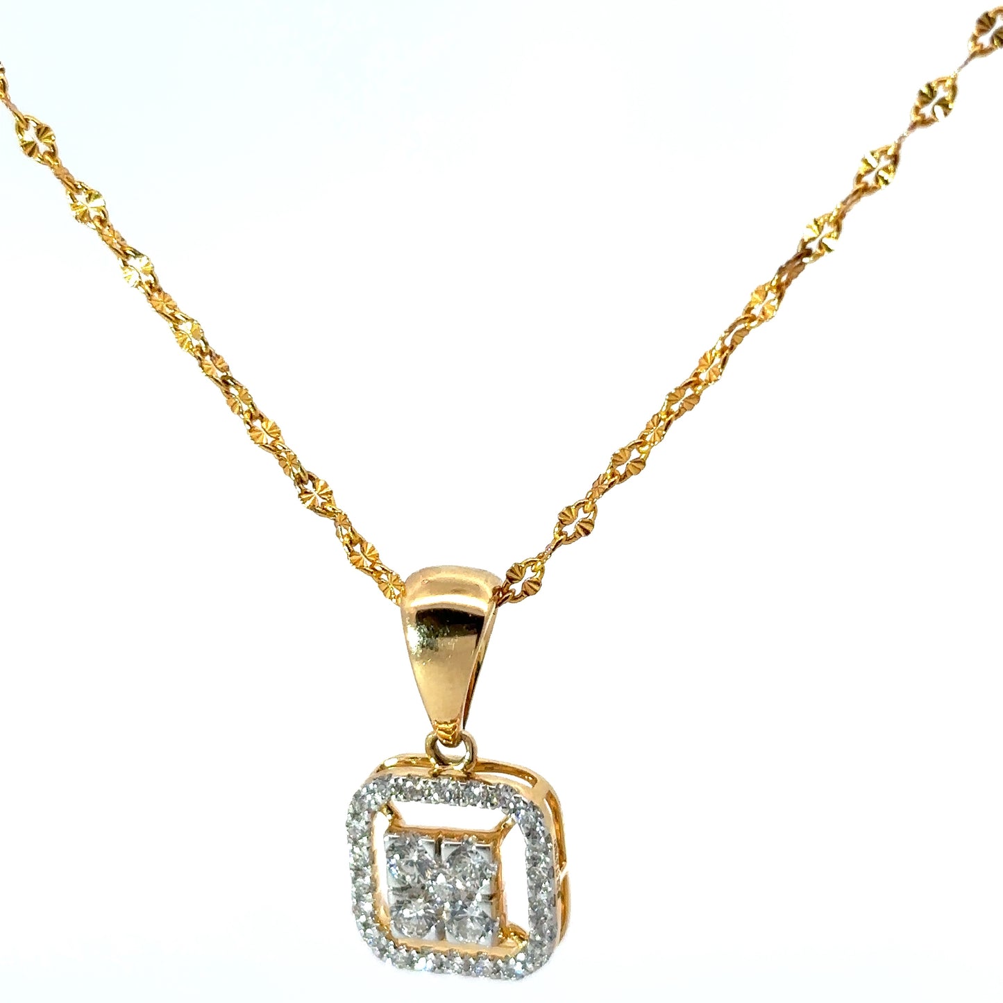 Diamond Pendant Necklace