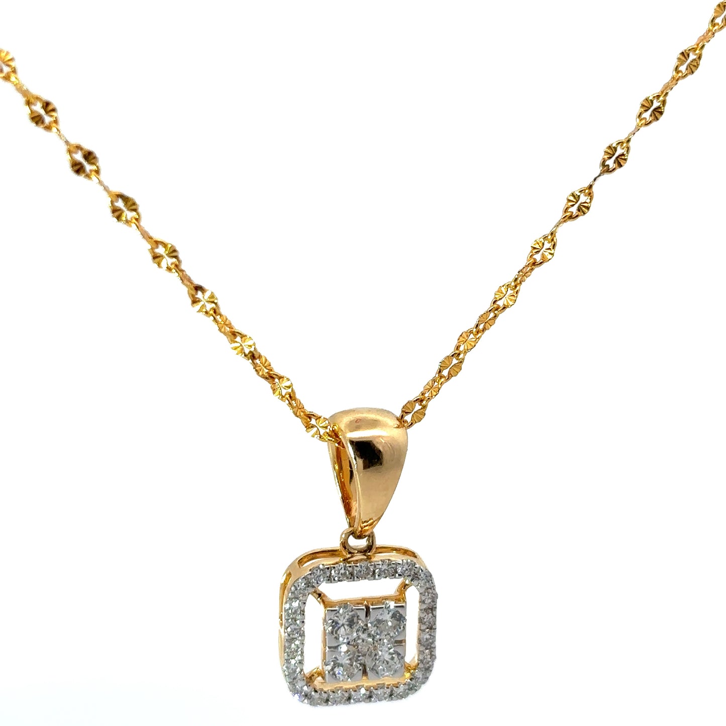 Diamond Pendant Necklace