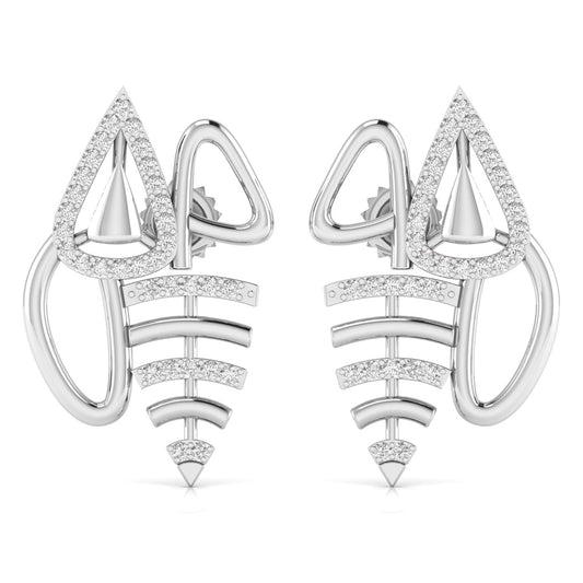 Interlocking Hoop Earrings