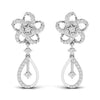 Round Cut Diamonds Dangler Earring