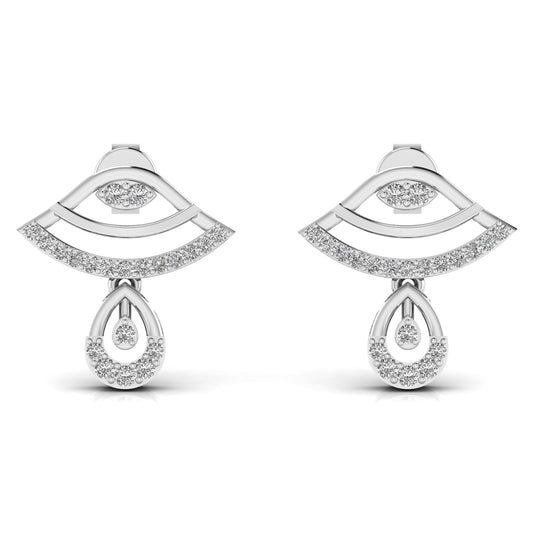 Eye Style Round Cut Women's Earring