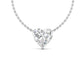 2.02 Carat Solitaire Heart Shape Diamond Pendant