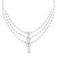 Stunning Flowy Diamond Necklace