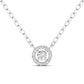 0.40 Pointer Centre Round Cut Diamond Pendant