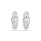 Round Cut Diamonds Triple Threat Drops Earrings