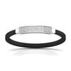 Ivana Men's Bracelet With Black Colour Band