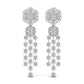 Round Cut Diamonds Dangler Earring